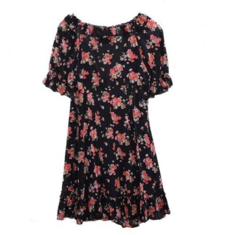 Dolce & Gabbana - 100% zijde Jurk maat IT42/NL36 - ZGAN D&G