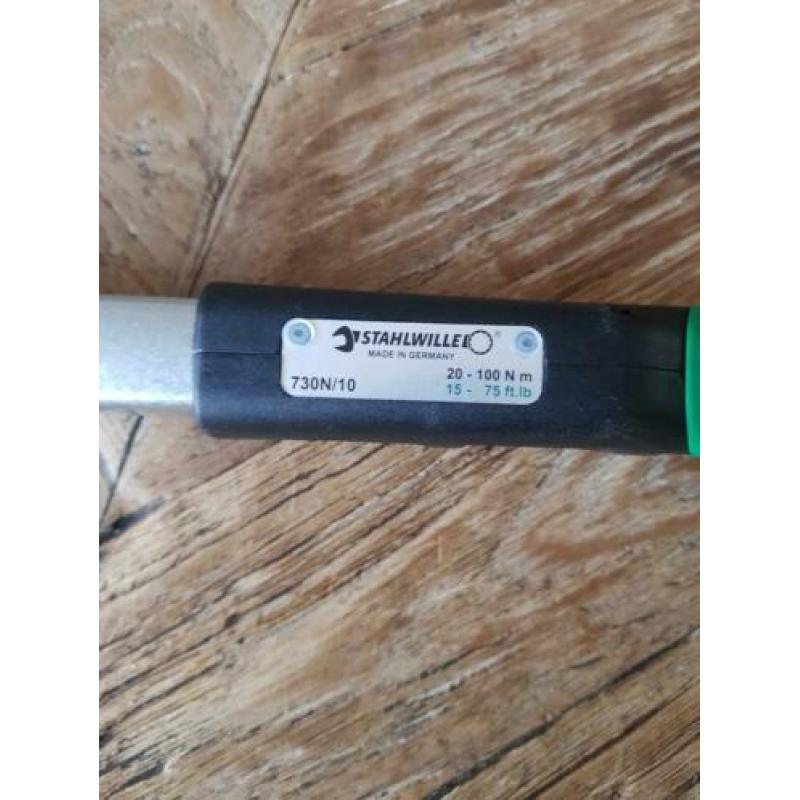 Stahlwille 730N/10 momentsleutel 20 tm 100 Nm