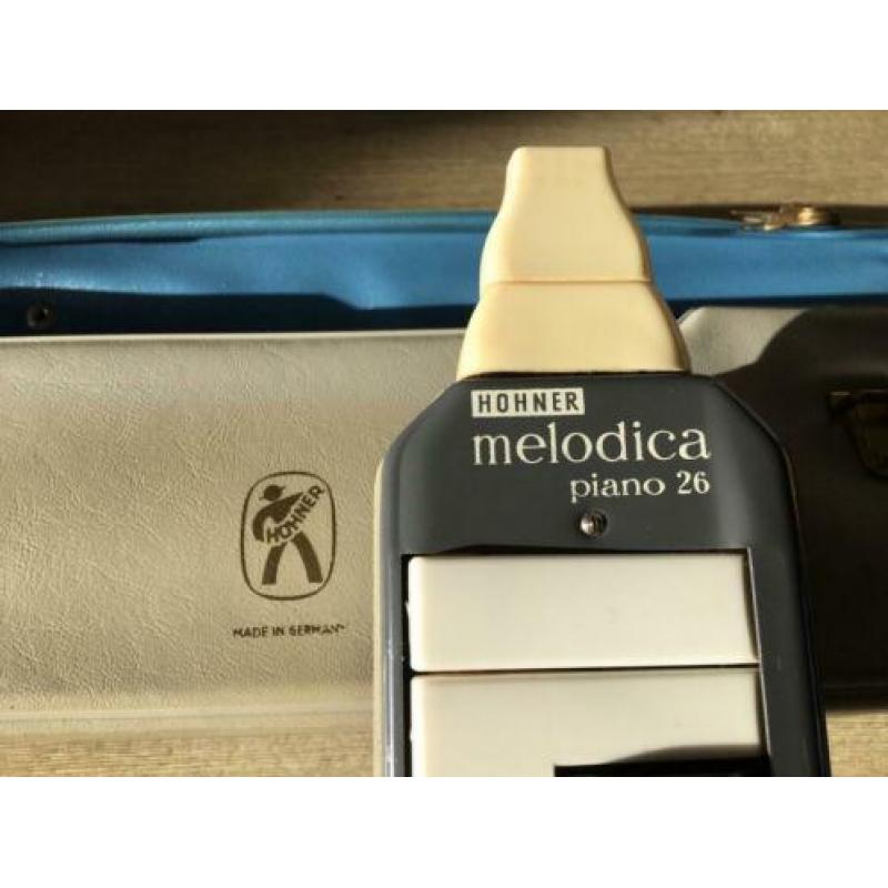 Hohner Piano 26 Melodica, gestemd en onbeschadigd