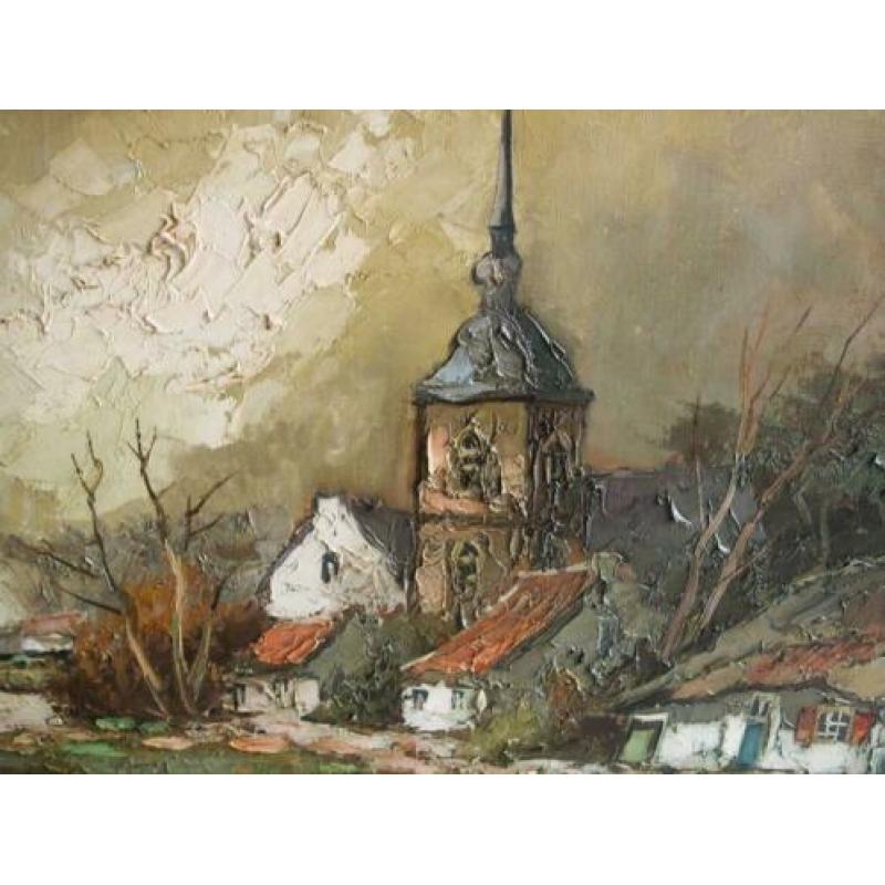 Groot schilderij van WOLTER