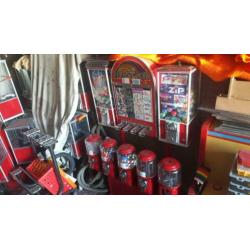 Diverse beaver rekken en automaten