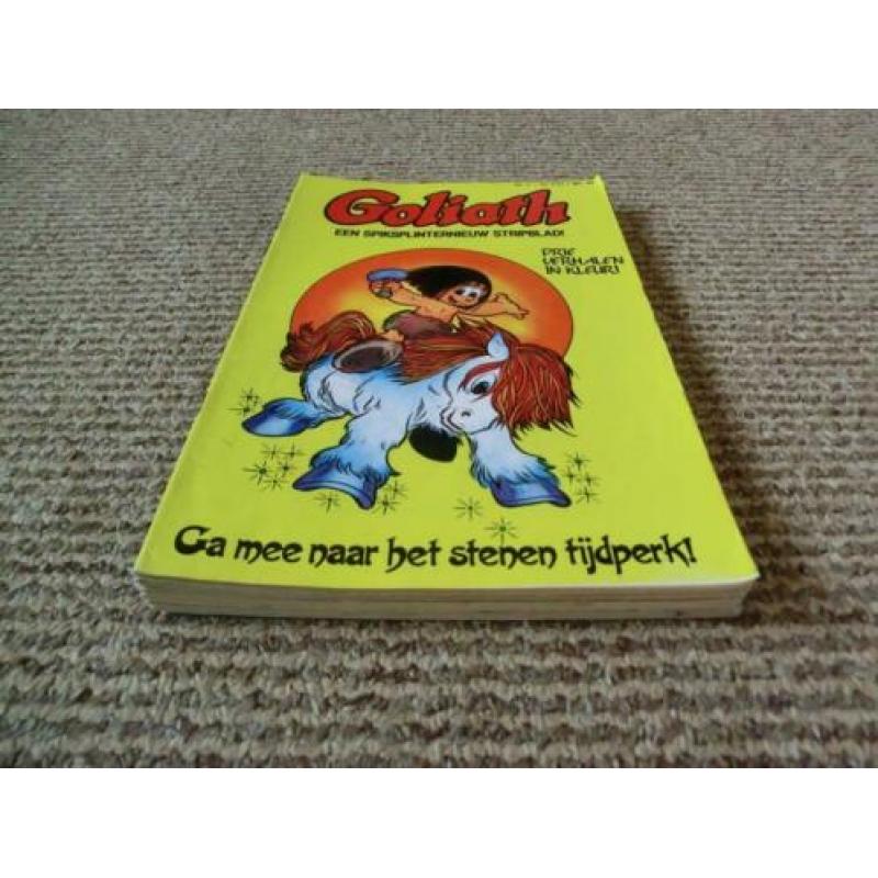 7 Goliath strips van Semic Press uitgaven