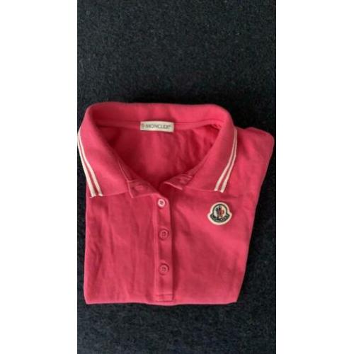Moncler poloshirt maat 128 shirt
