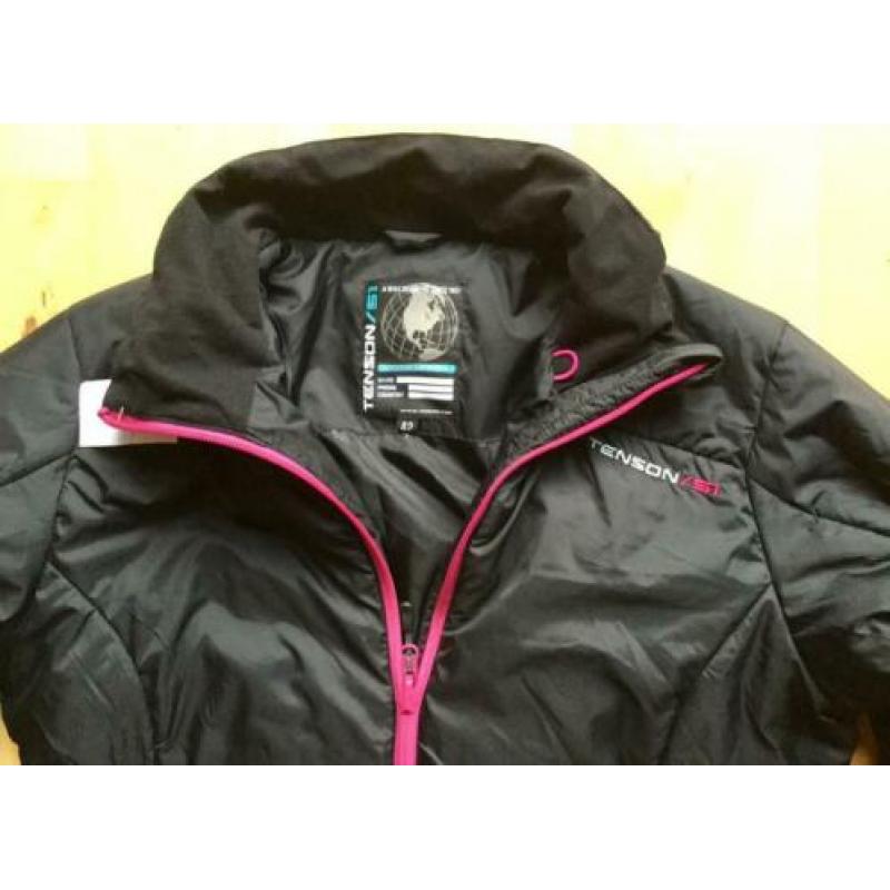 Tenson 51 high tech lichtgewicht outdoor warme jas zwart 42