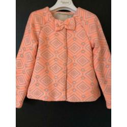 Jacquard jasje met strik - 122