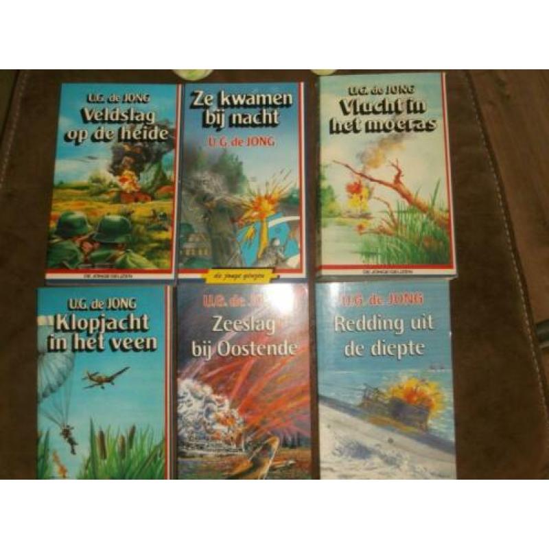 U.G. de Jong jeugd verzetsboeken