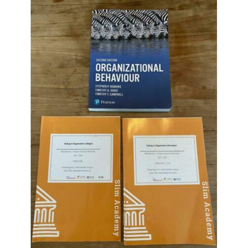 Organizational Behaviour isbn 9781292016559; Bedrijfskunde