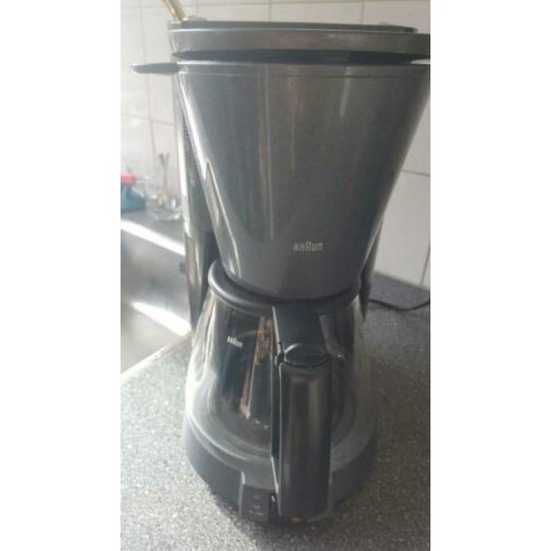 braun goed onderhouden koffiezetapparaat