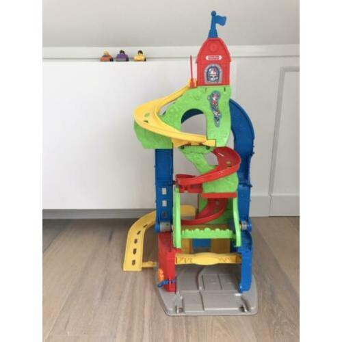 Super leuke racebaan/garage van Fisher-Price