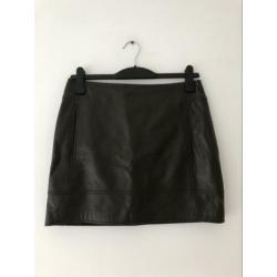 Josephine & co leren rok dk bruin 38 M