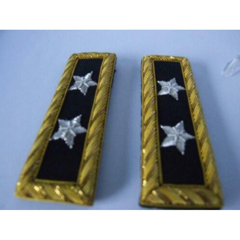 Embleem,Set,Schouder,Rank,Generaal,Majoor