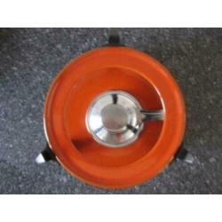 Fondue set ongeveer 50 jaar oud met 2 branders