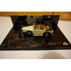 Mercedes May Bach DS8 Zeppelin cabriolet 1932 Mini Ch. 1/43