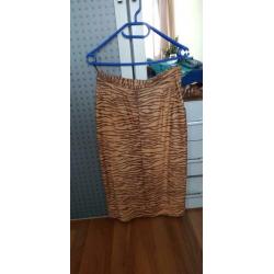 Leer paje in luipaard print 38