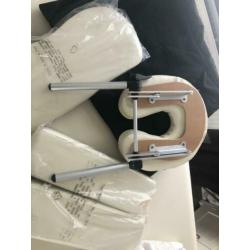 Massagetafel met toebehoren