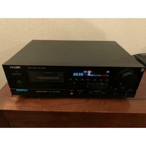 Philips fc870 cassettedeck 800 serie vintage audio
