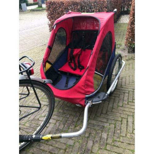 fietskar Chariot (Thule) 2 kinderen, opvouwbaar, buggy