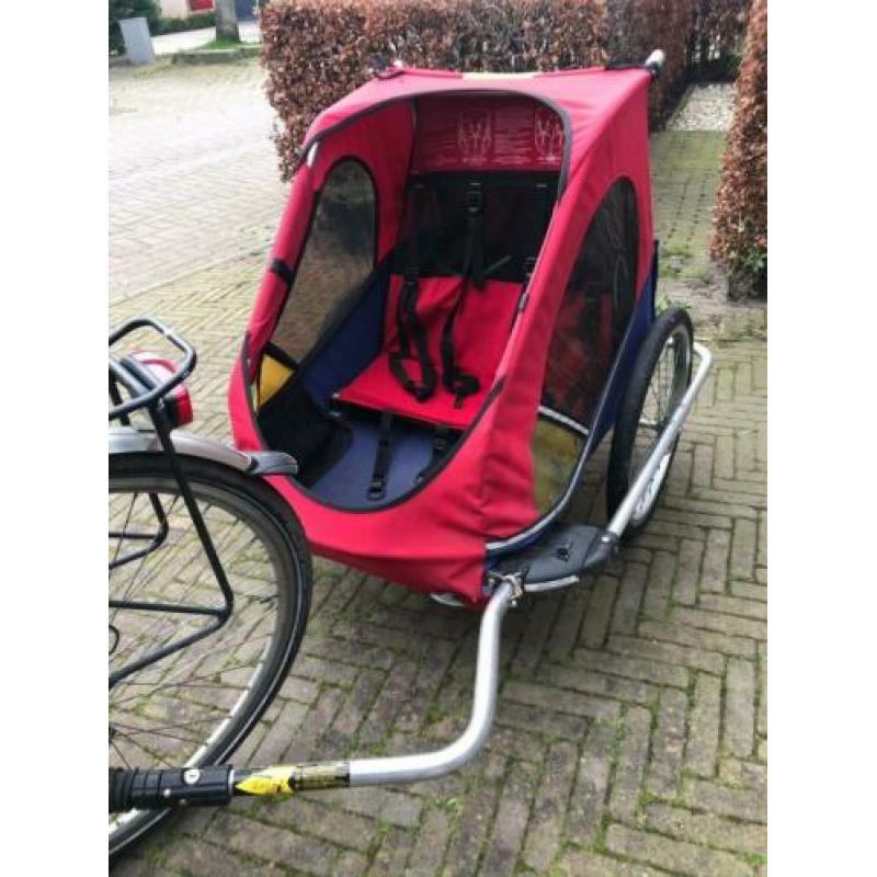 fietskar Chariot (Thule) 2 kinderen, opvouwbaar, buggy