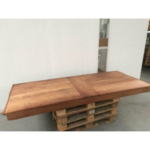 XXL tafel hardhout 2,40mtr.