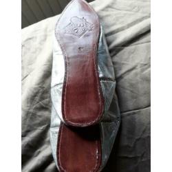 Hand gemaakte Marokkaanse schoen/slippers maat 41