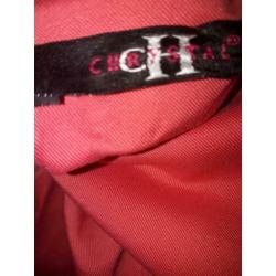 NIEUWE prachtige Chrystal prachtige jurk maat M