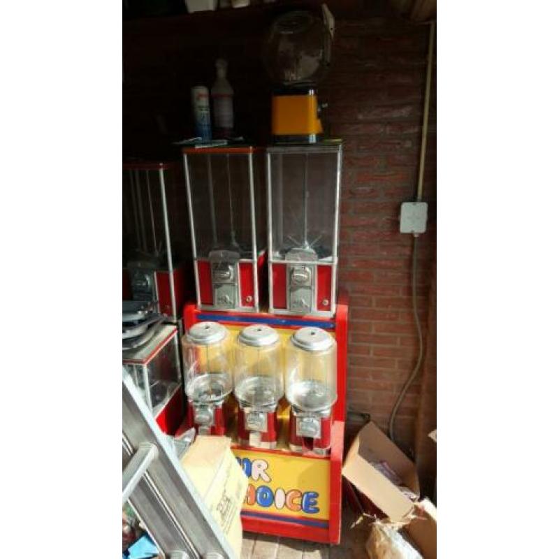 Diverse beaver rekken en automaten