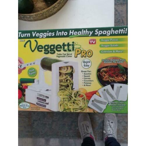 Spiraalsnijder veggetti pro. Bekend van TV