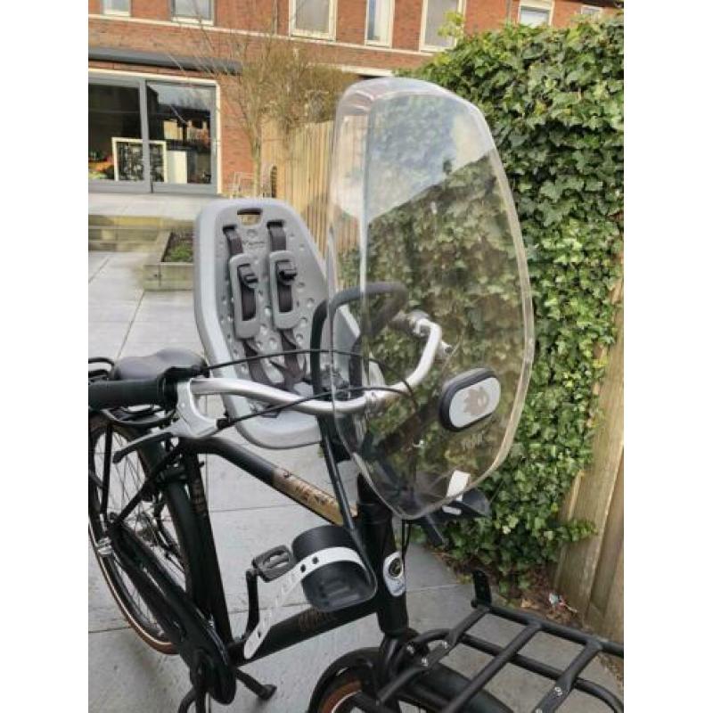 Yepp voorzitje grijs met windscherm