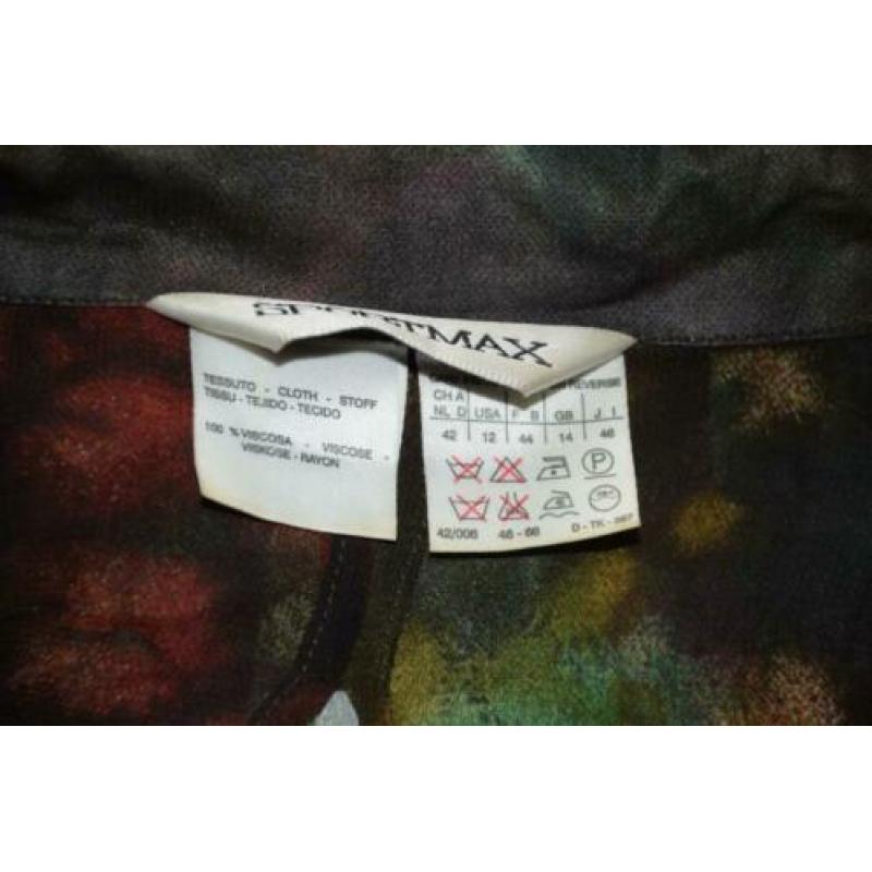 Vintage blouse MAX MARA, maat 42.