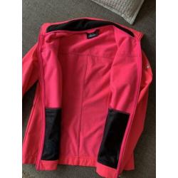 Flacon softshell jas maat L roze