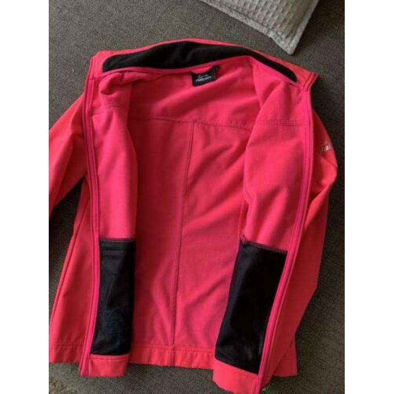 Flacon softshell jas maat L roze