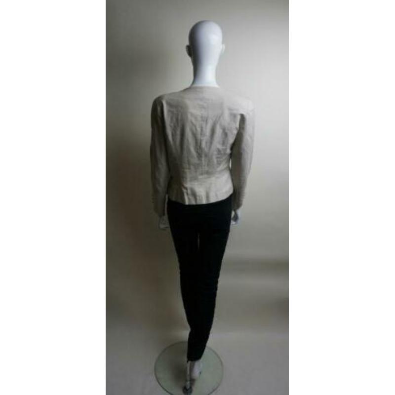 LAURA ASHLEY vintage 80's linnen en katoenen jasje 38