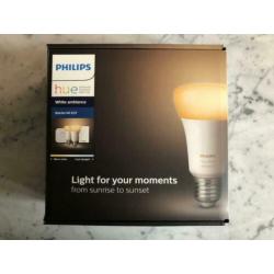 Philips Hue White ambiance Starter kit E27 ZGAN 2 lampen