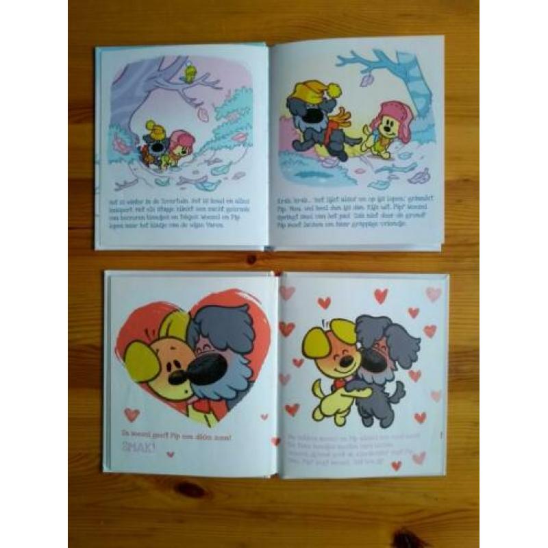 4 x boek Woezel en Pip