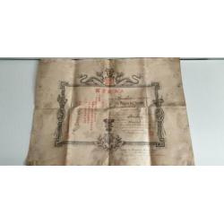 1889 Orde van de Draak van Annam. Ridderorde. Militaire orde