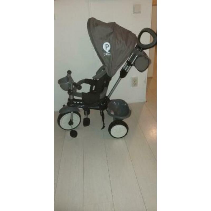 Kinder fiets grijs