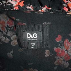 Dolce & Gabbana - 100% zijde Jurk maat IT42/NL36 - ZGAN D&G