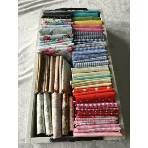 Vele quilt stofjes