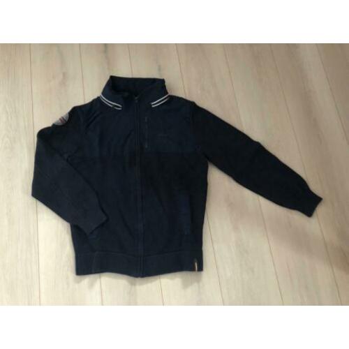 New Zealand Auckland NZA donkerblauw katoenen vest maat L