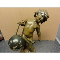 klokkendrager ca 44 cm hoog