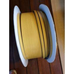 PE Foam Schuim Tape 1,5 cm 15 mm 0.6 mm +/_ 350 meter