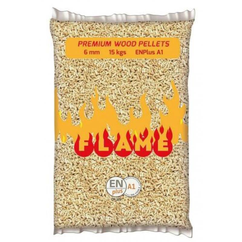 FLAME Premium Wood Pellets