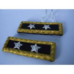 Embleem,Set,Schouder,Rank,Generaal,Majoor