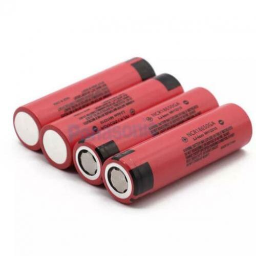18650 Panasonic Flat top 3500 mAh oplaadbare batterijen