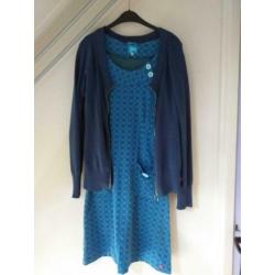 Tante Betsy jurk en vest