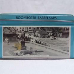 Blikje | roomboterbabbelaars | afm. LxBxH (cm): 10,5x7,5x5,5