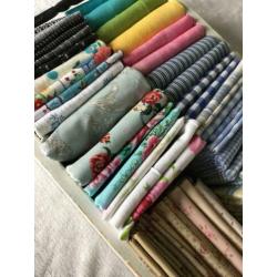 Vele quilt stofjes