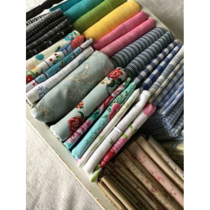 Vele quilt stofjes
