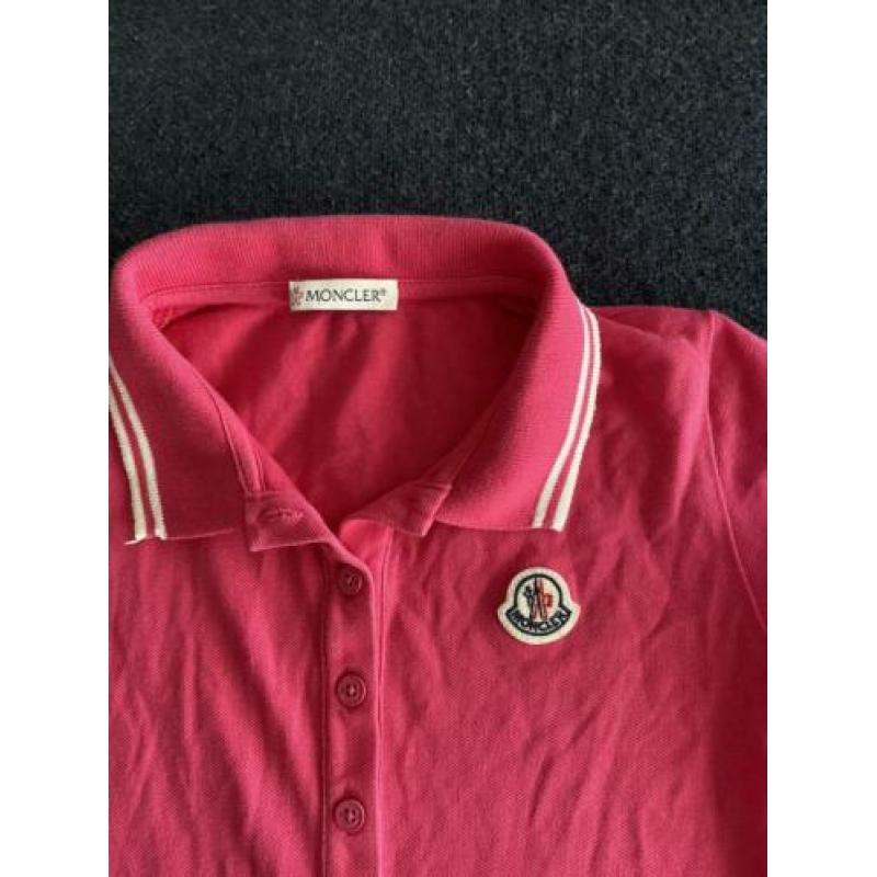Moncler poloshirt maat 128 shirt