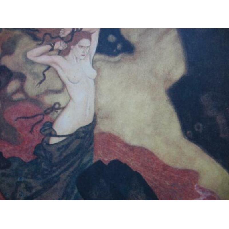 Super Kleine Prent-Gekleurd-Belgium by Edmund Dulac??